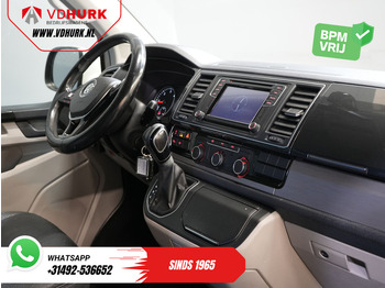 Легковой фургон, Грузопассажирский фургон Volkswagen Transporter T6 2.0 TDI 150 pk DSG Aut. L2 Highline E6 DC Dubbel Cabine BPM VRIJ! Carplay/ Alarm/ Leder/ Cruise/ PDC/ Sidebars/ Trekhaak/ LMV: фото 3