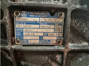 Коробка передач ZF Astronic 12AS2330TD Gearbox: фото 2