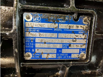 Коробка передач ZF Ecolite 6AS800TO Iveco Spec Gearbox: фото 2