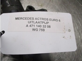 Двигатель и запчасти для Грузовиков Mercedes-Benz ACTROS A 471 140 32 08 UITLAATPIJP EURO 6: фото 2