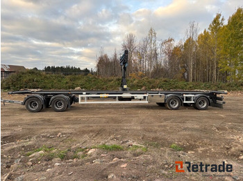 Прицеп мультилифт/ Бункеровоз Lastväxlarvagn Hakarps  12-20 - 2024 38ton: фото 4