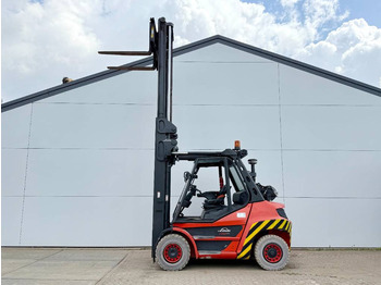 Газовый погрузчик Linde H60T-03 - Duplex / Side Shift / German Machine: фото 2