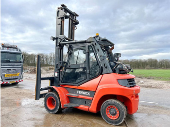 Газовый погрузчик Linde H70T-02 Side shift / Fork positioners: фото 2