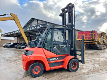 Газовый погрузчик Linde H70T-02 Side shift / Fork positioners: фото 4