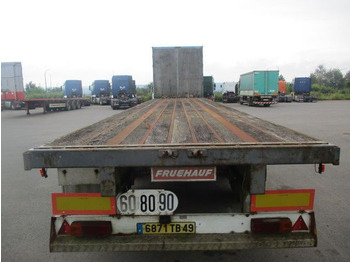 Полуприцеп бортовой/ Платформа Fruehauf platform - drum brakes/freins tambour: фото 5