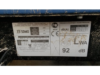 Электрогенератор SDMO 70 kVa John Deere: фото 2