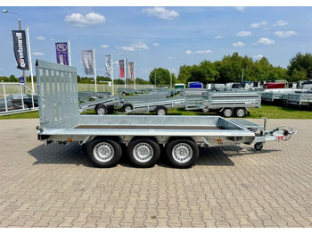 Новый Прицеп для спецтехники Niewiadów KN401835T - 400 x 185 cm | 2570kg ładowności | trap stalowy | 3-osiowa budowlanka: фото 2