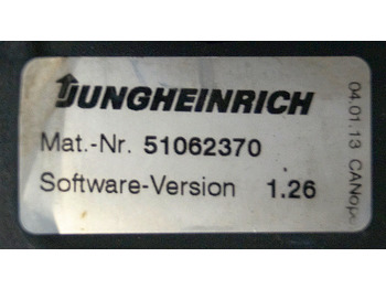 Блок управления для Погрузочно-разгрузочной техники Jungheinrich 51037707 | Rij regeling driving controller AS2405i index E Sw. 1,26: фото 3