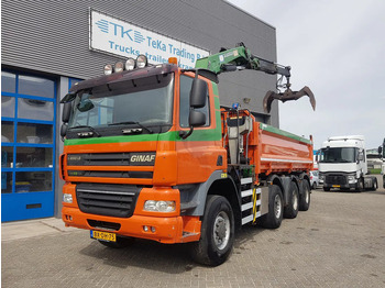 Самосвал Ginaf X 4343 TS 8x6 Kipper kraan HMF 2020: фото 3