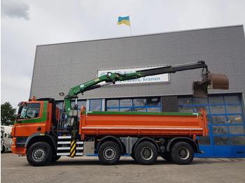Самосвал Ginaf X 4343 TS 8x6 Kipper kraan HMF 2020: фото 4