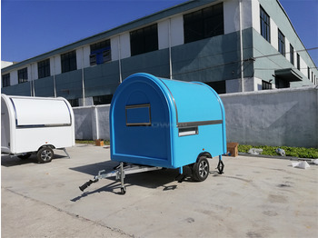 Новый Торговый прицеп для транспортировки пищевых продуктов YOWON small fiberglass food vending trailer hot dog cart for Europe: фото 5