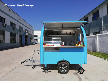 Новый Торговый прицеп Yowon Customized hot sale food trailer from China: фото 2