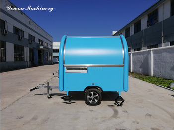 Новый Торговый прицеп Yowon Customized hot sale food trailer from China: фото 3