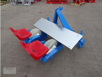 Новый Картофелесажалка Vemac Pflanzmaschine Setzmaschine Gemüse Erdbeeren Kartoffelpflanzmaschine NEU 2reihig: фото 3