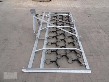 Новый Луговая борона Vemac Wiesenschleppe 3m 4reihig verzinkt Schleppe Striegel Egge NE: фото 4