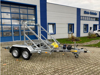 Кабельный транспортер Vermietung / Kabelanhänger 3500KG E-Winde / Nutzlast 2825KG / Kabeltrommel-Anhänger / Glasfaser/ 1 Woche: фото 3