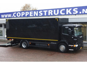 Грузовик с закрытым кузовом Scania P250 Bak+ Klep Dhollandia 1500 kg. Black line: фото 2