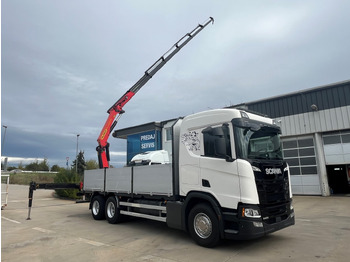 Грузовик бортовой/ Платформа SCANIA R 450