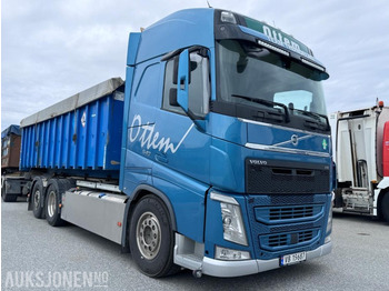 Крюковой мультилифт 2019 Volvo FH 540 - 6x2 - Krokbil - Fjernstyrt Palfinger krokløftpåbygg med knekk på tårn - Nylig EU godkjent: фото 3