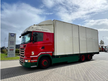 Грузовик с закрытым кузовом SCANIA R 450