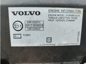 Двигатель для Грузовиков Volvo D13K460 EUVI Volvo FM, FH, FMX: фото 4