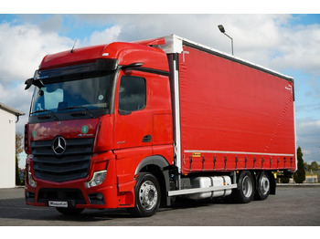 Тентованный грузовик MERCEDES-BENZ Actros 2545