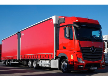 Mercedes-Benz ACTROS 2548 / ZESTAW TANDEM 120 M3 / PRZEJAZDOWY  в лизинг Mercedes-Benz ACTROS 2548 / ZESTAW TANDEM 120 M3 / PRZEJAZDOWY: фото 4