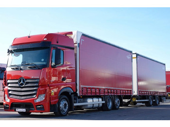Тентованный грузовик MERCEDES-BENZ Actros 2548