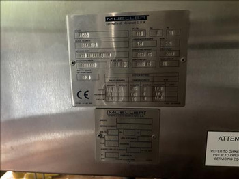 Пищевое оборудование Mueller P7505 Pure steam generator: фото 4 Пищевое оборудование Mueller P7505 Pure steam generator: фото 4