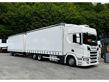 Тентованный грузовик SCANIA R 410