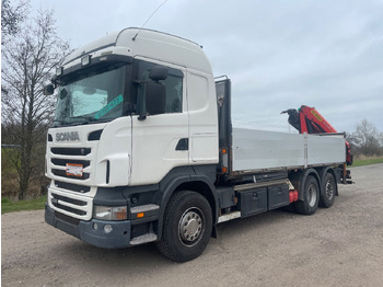 Грузовик бортовой/ Платформа SCANIA R 480