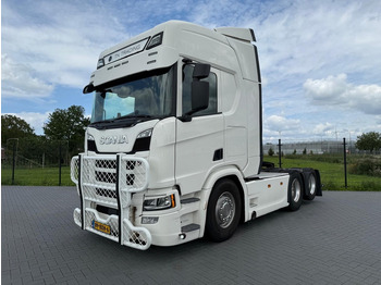 Тягач Scania R500 VOLLUCHT, LEREN STOELEN, RETARDER, GOEDE STAAT.: фото 3