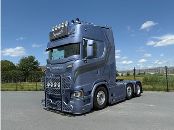Тягач Scania S650 V8 NGS SHOWTRUCK, GESTUURD, VOLLUCHT, TOPSTAAT, ALCOA'S.: фото 5