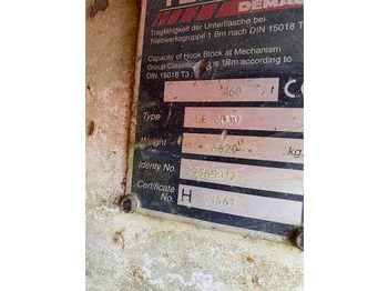 Кран-манипулятор для Строительной техники Terex Demag 160t hook block 5-sheave CC2800 / TC2800: фото 5