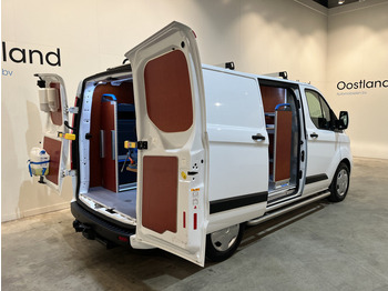 Легковой фургон Ford Transit Custom 340 2.0 TDCI L1H1 Trend 130 PK Servicebus / Sortimo Inrichting / Euro 6 / Schuifdeur L + R / 220V. / Airco / Cruise Control / PDC / CarPlay / Trekhaak / Navigatie / 79.500 KM !!: фото 2