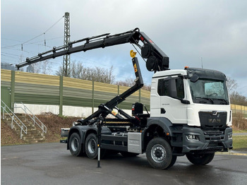 MAN TGS 33.440 6x6 BB Abrollkipper+Kran Hiab 228-6 в лизинг MAN TGS 33.440 6x6 BB Abrollkipper+Kran Hiab 228-6: фото 3