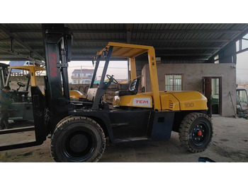 Дизельный погрузчик High Quality  Used TCM 3 Tons Forklift,Heli 5ton 10T diesel Second Hand Forklift ,TCM FD100Z8 Band Forklift Truck: фото 2