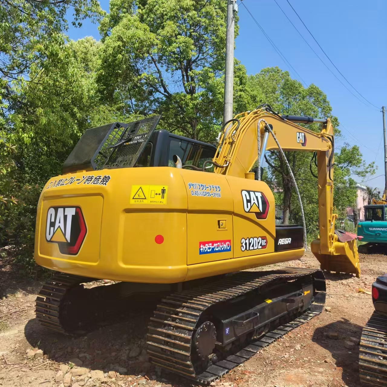Гусеничный экскаватор CATERPILLAR 312