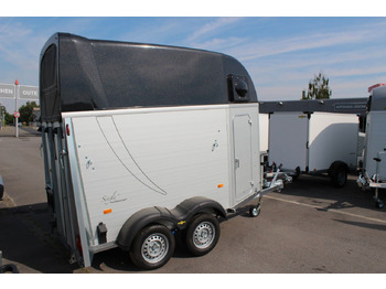 Прицеп для перевозки животных Humbaur Single Alu 1600 Pferdeanhänger Sattelkammer: фото 2
