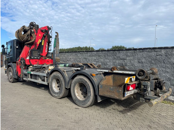Крюковой мультилифт, Автоманипулятор Scania P 400 6X2 Hakowiec Skibicki HDS GRACO: фото 4