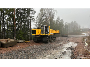 Строительная техника Dumpperi Komatsu CDR-110 irroitettavalla kumitela-alustalla, sekä tuppisovitteinen tukkinosturi kauhalla - Intexw, Lieto: фото 5