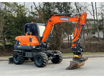 Колёсный экскаватор Doosan DOOSAN DX57W *ROTOTILT* 2200 Motogodzin JAK NOWA KOPARKA KOŁOWA STAN PERFEKCYJNY SPROWADZONA: фото 2