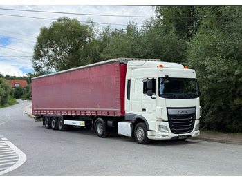 Тягач, Тентованный полуприцеп DAF * Zestaw * DAF 106 Euro 6 + Naczepa Krone * Bardzo Dobry Stan: фото 2