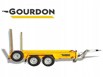 Новый Прицеп для спецтехники PRZYCZEPA DO MINIKOPAREK GOURDON VPR 350 / GOURDON VPR 350 TRAILER FOR MINI EXCAVATORS: фото 2