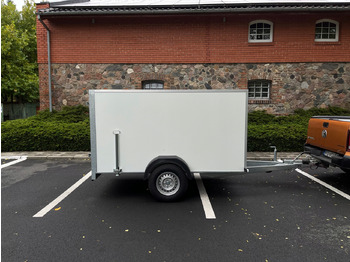 Новый Прицеп-фургон PRZYCZEPA KONTENER CARGO BOX 2,6 x 1,5 ZABUDOWANA / CARGO CONTAINER TRAILER BOX 2.6 x 1.5 ENCLOSED: фото 3