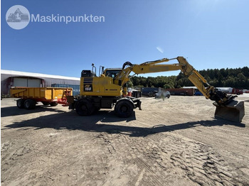 Колёсный экскаватор Komatsu PW 158: фото 5