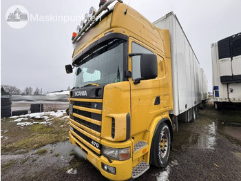 Грузовик с закрытым кузовом SCANIA R124