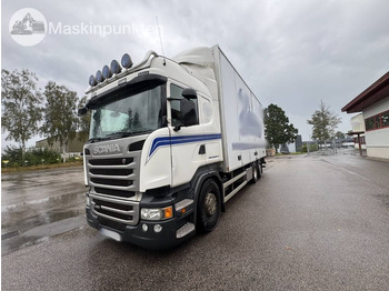 Грузовик с закрытым кузовом SCANIA R 490