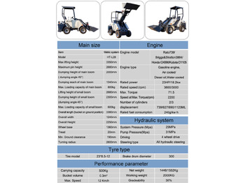 Телескопический фронтальный погрузчик L28 Telescopic Arm Loader With Multi-function Accessories: фото 3