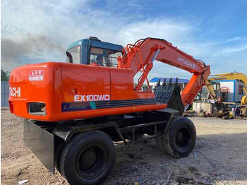 Колёсный экскаватор Used Hitachi Ex100WD Wheel Excavator for Sale Japan Made Hitachi Ex100wd Wheeled Excavator for Sale: фото 4